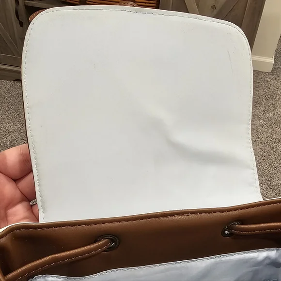 Loungefly Disney Winnie Pooh Character Cream & Brown Print Backpack - Picture 15 of 16